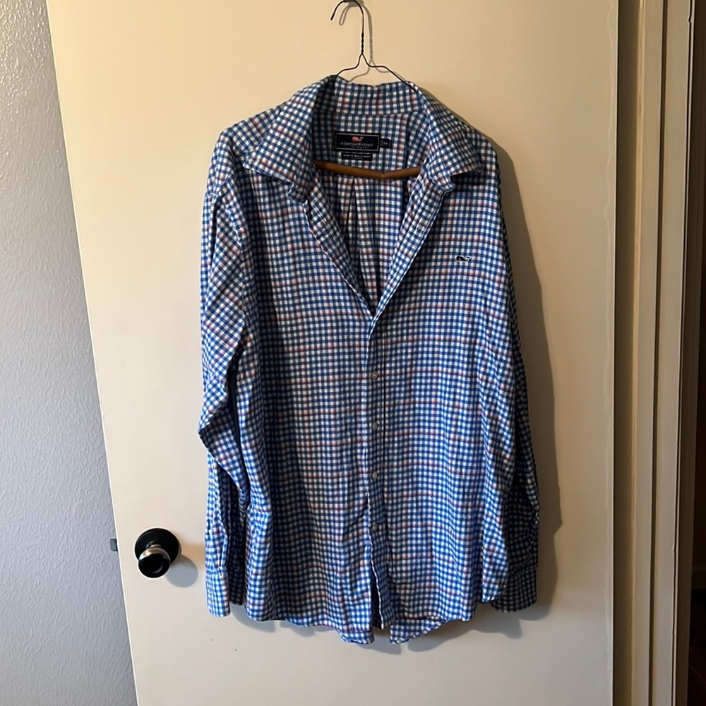 Vineyard Vines Slim FLANNEL Shirt XXL